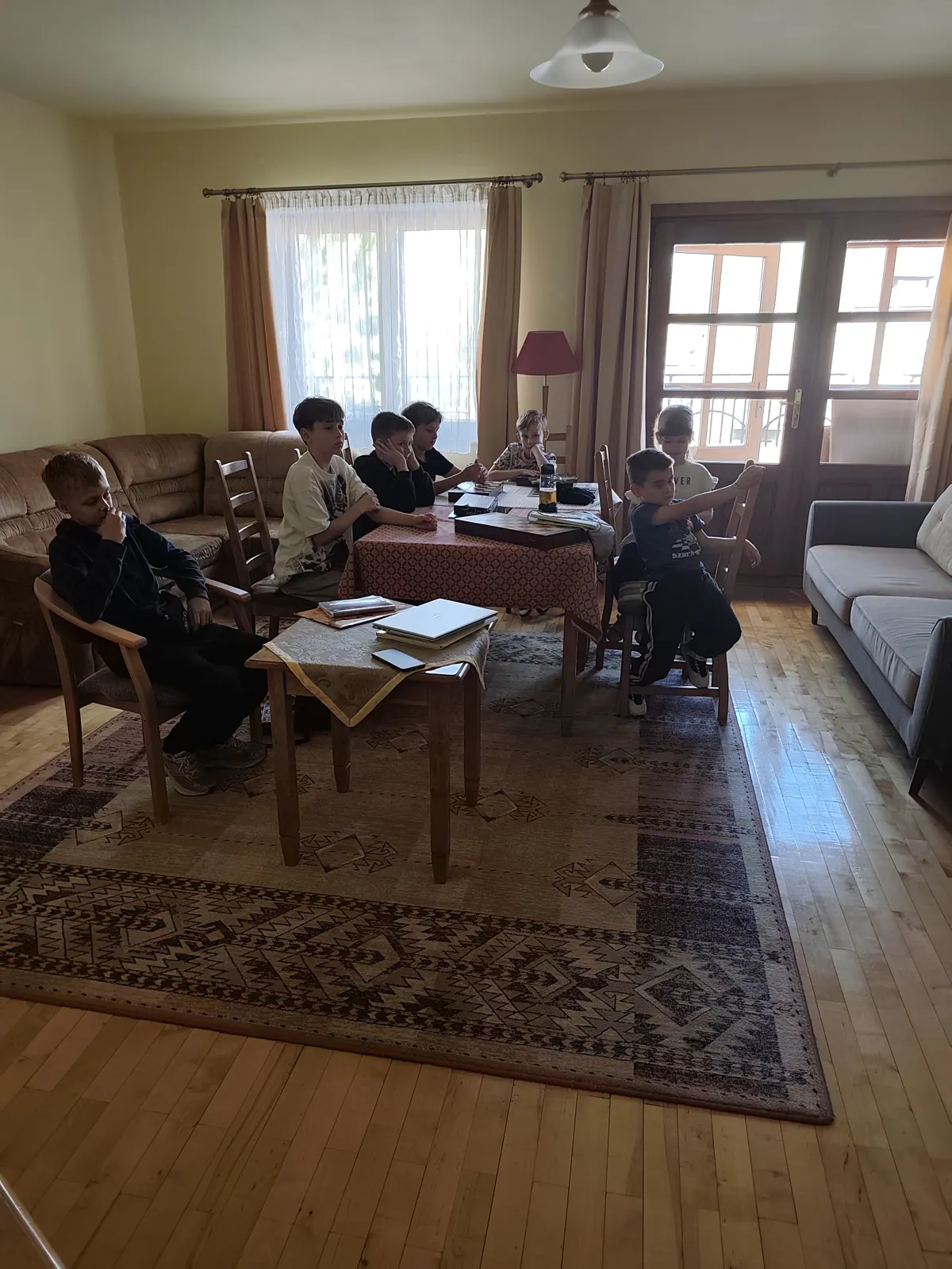 Praca w grupie, piątek po przyjeździe, I sesja Akademii w Polanicy-Zdroju