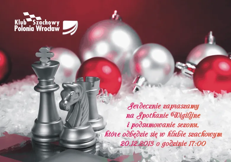 Zaproszenie na wigilijne spotkanie