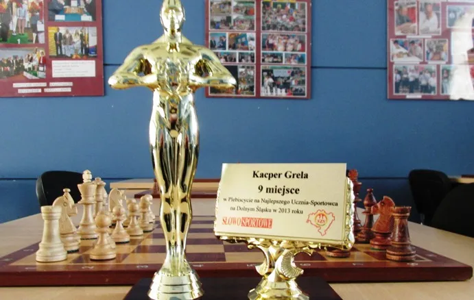 Kacper Grela wśród najlepszych sportowców – uczniów!