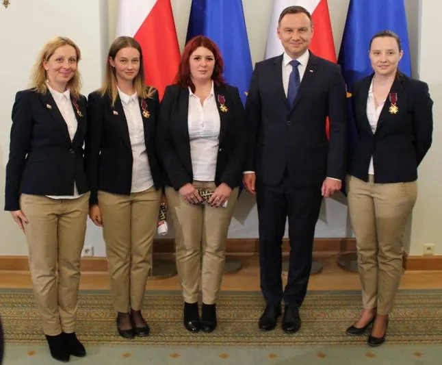 Medalistki z Baku uhonorowane przez Prezydenta RP!