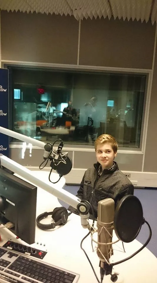 Szymon Gumularz udziela wywiadu radiowego!