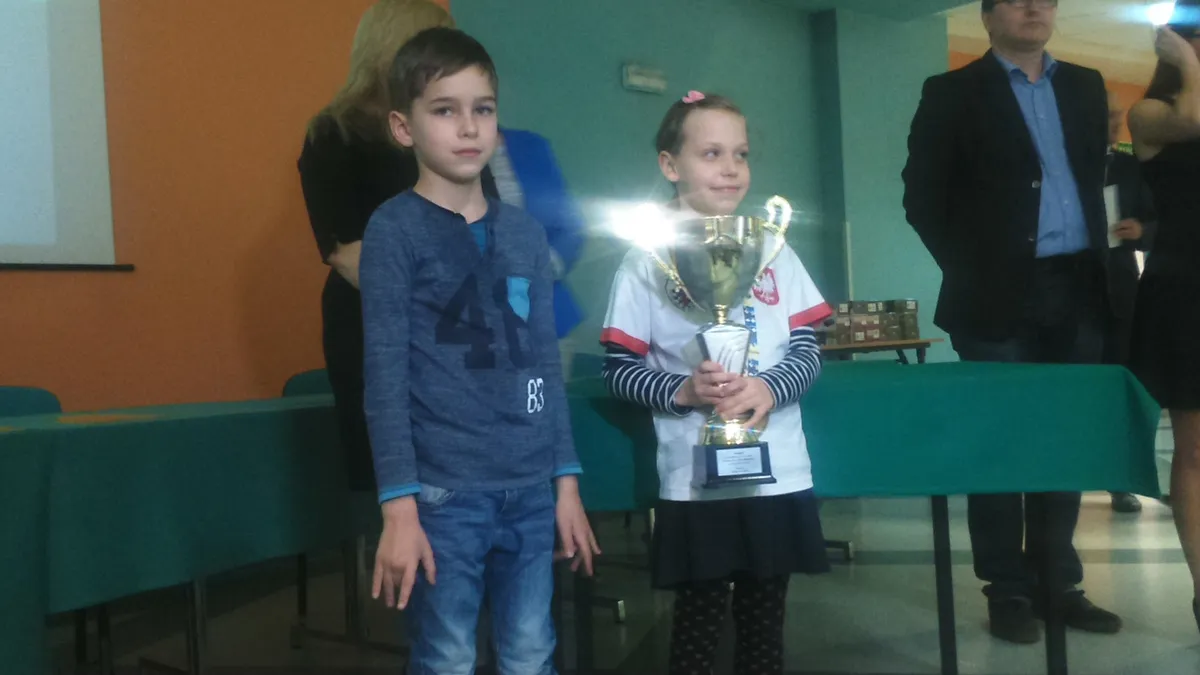 Wiktoria Śmietańska Mistrzynią Polski do lat 8!