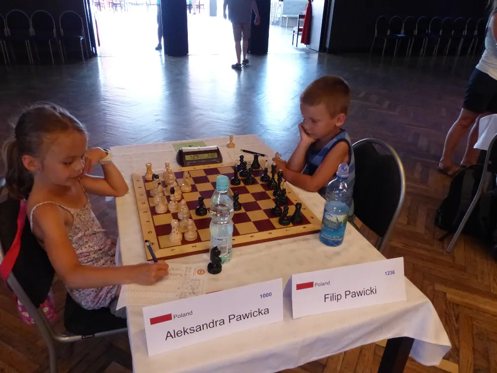 Czeskie Budziejowice - gra rodzeństwo Pawickich