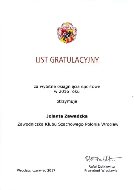 Prezydent Wrocławia pogratulował zawodniczkom Polonii!