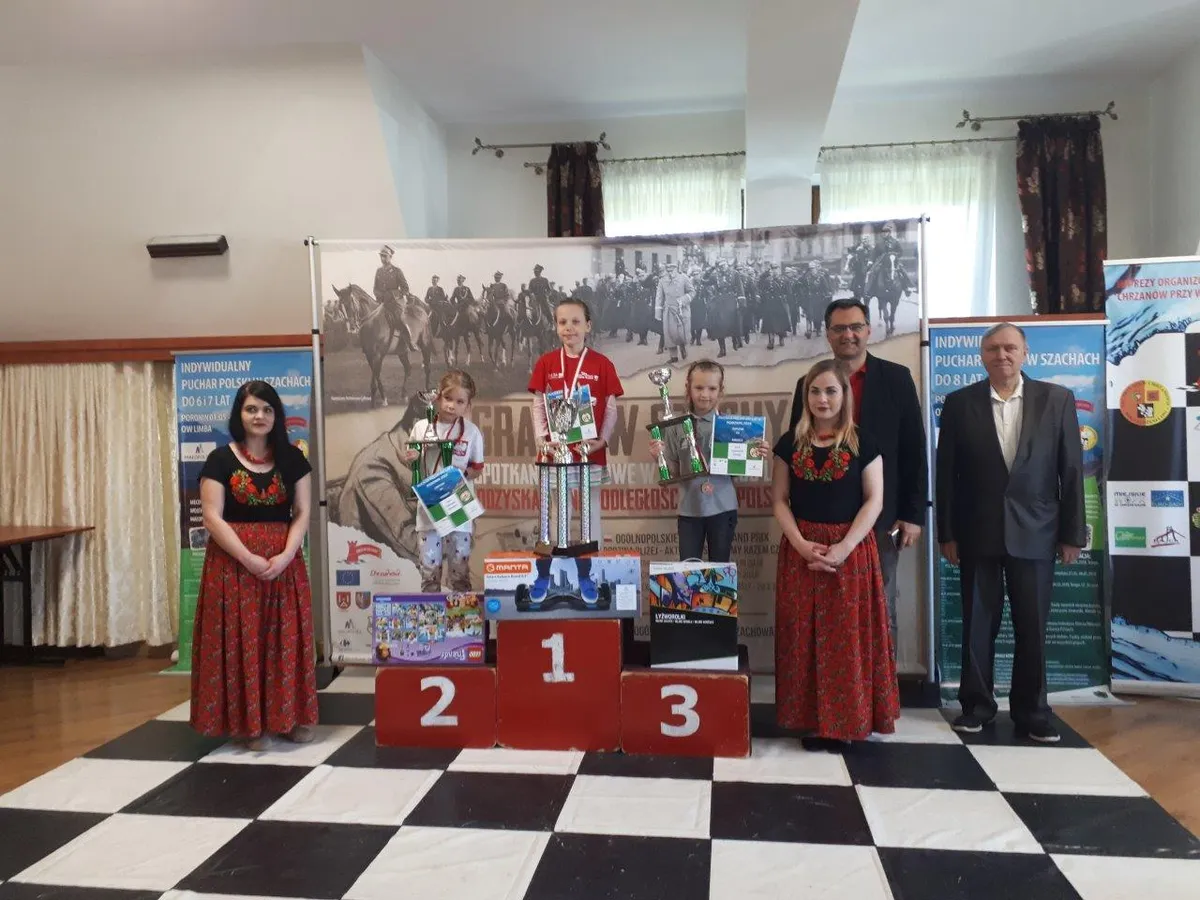 Wiktoria Śmietańska wygrywa Puchar Polski do lat 8!