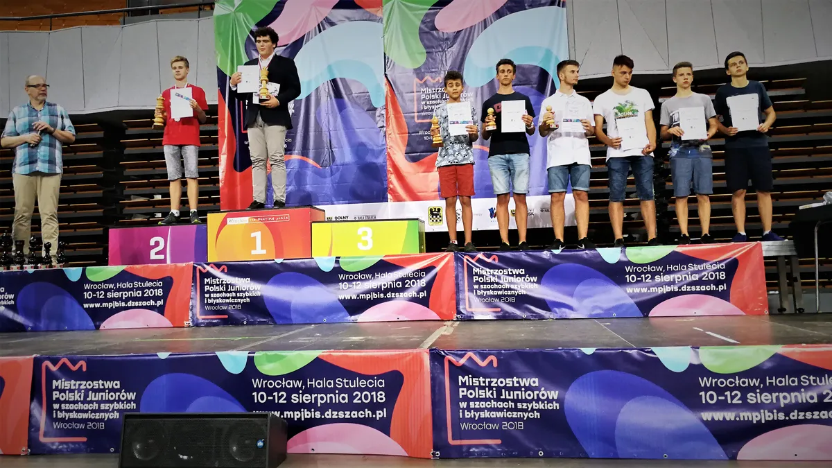 Mistrzostwa Polski Juniorów w Szachach Szybkich - mamy 3 medale!