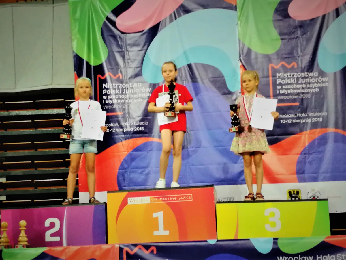 Mistrzostwa Polski Juniorów w Szachach Szybkich - mamy 3 medale!
