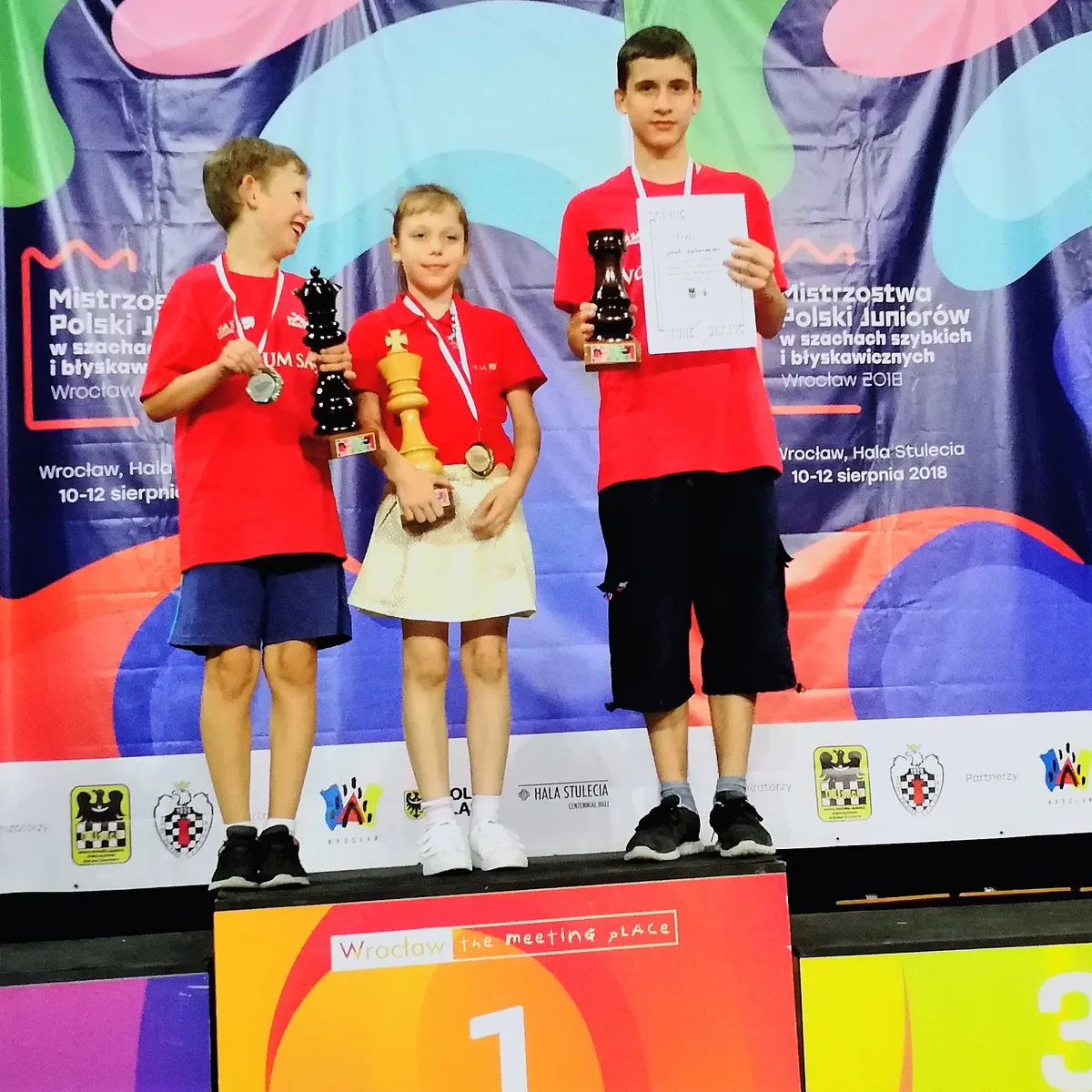 Mistrzostwa Polski Juniorów w Szachach Błyskawicznych - zdobywamy 5 medali!