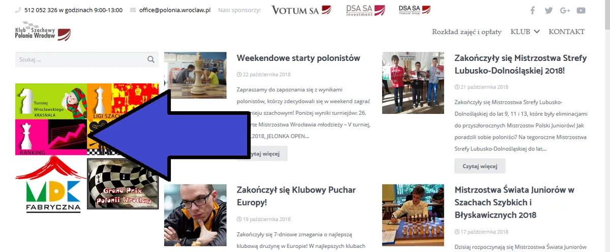 Listy rankingowe zawodników Polonii Wrocław