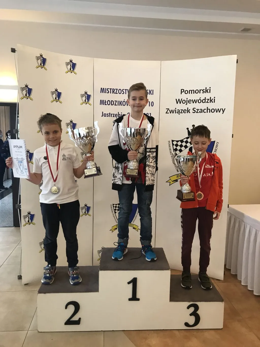 Dwa medale polonistów w Mistrzostwach Polski Chłopców do lat 10!