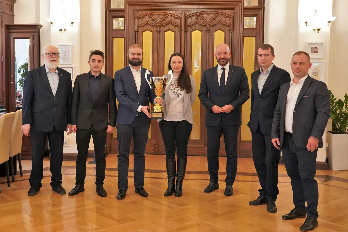 Poloniści na spotkaniu z Prezydentem Wrocławia