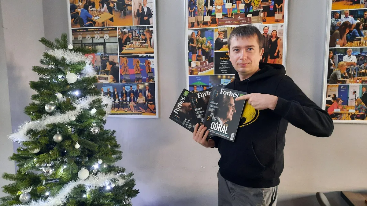 Artur Czyż - magazyn Forbes grudzień 2021