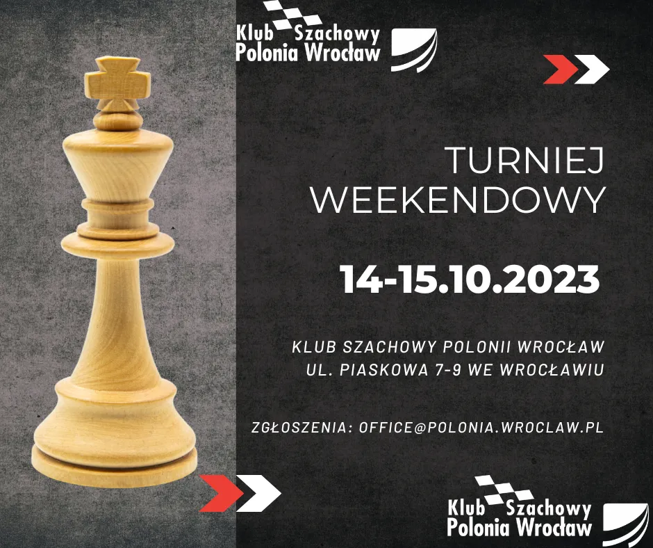 Weekendowy Turniej Polonii Wrocław, 14-15.10.2023