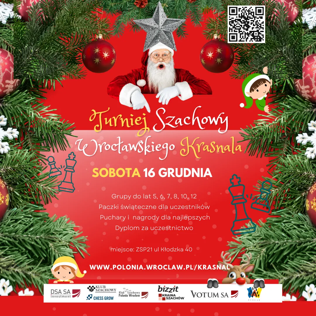 TURNIEJ WROCŁAWSKIEGO KRASNALA - 16.12.2023