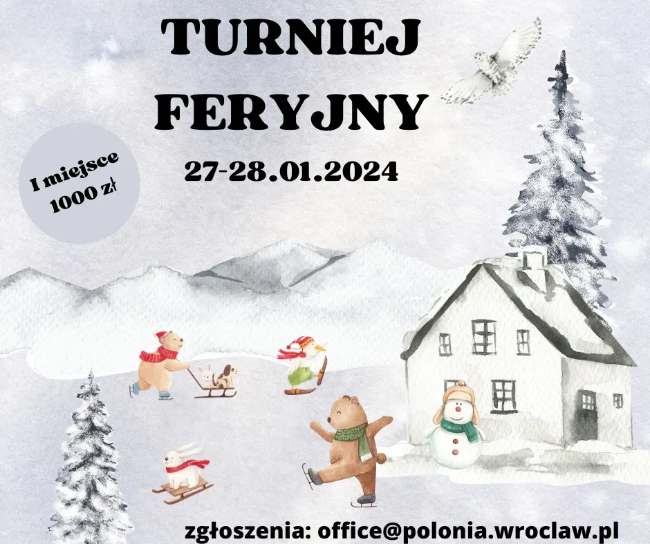 Turniej Feryjny - 27-28.01.2024