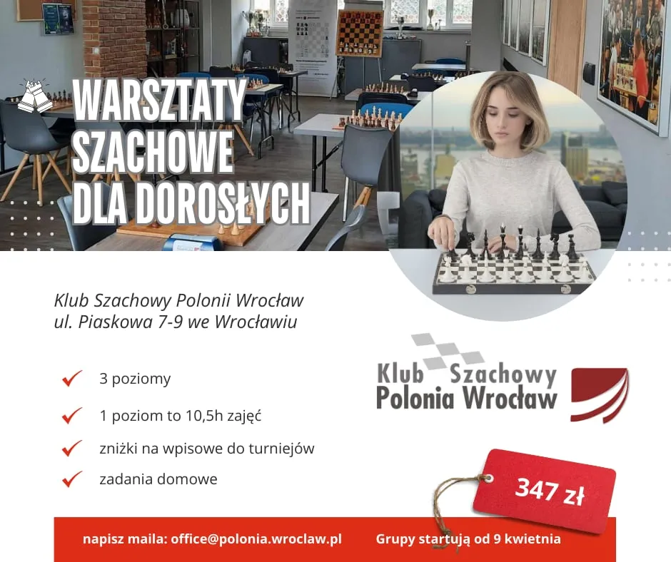 WARSZTATY DLA DOROSŁYCH – KWIECIEŃ-MAJ