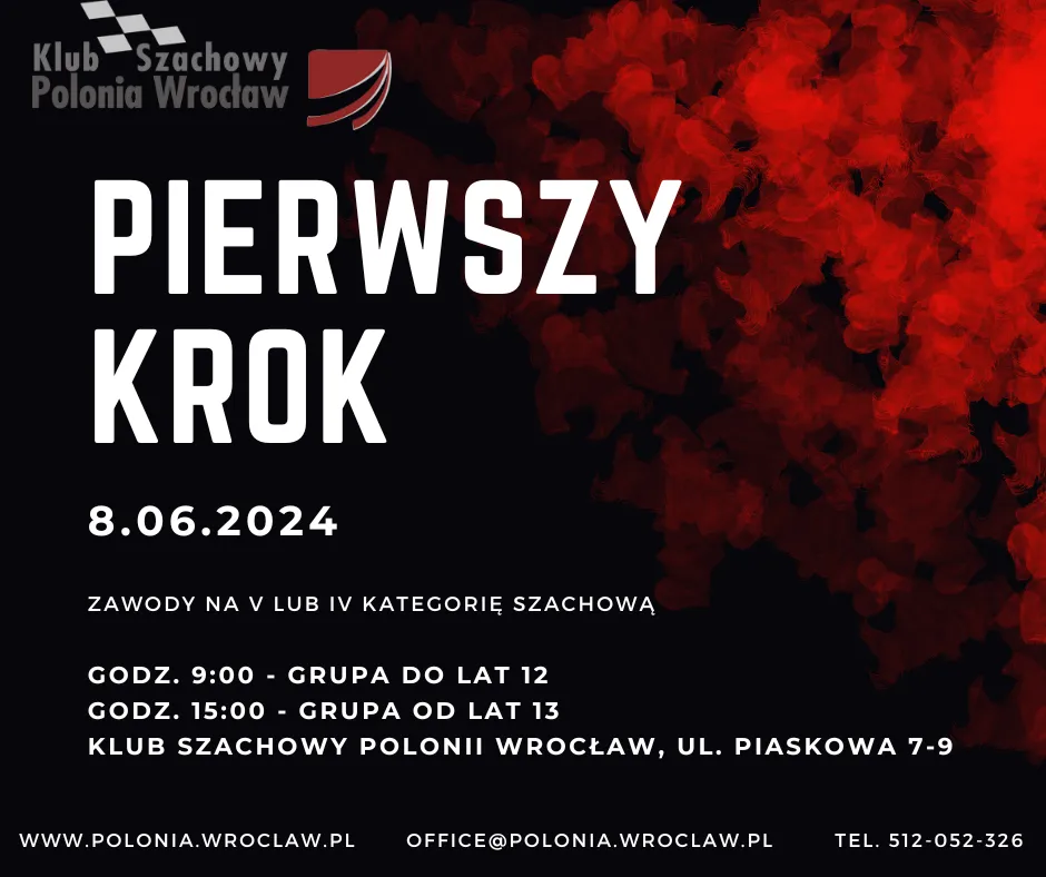 PIERWSZY KROK – 8.06.2024