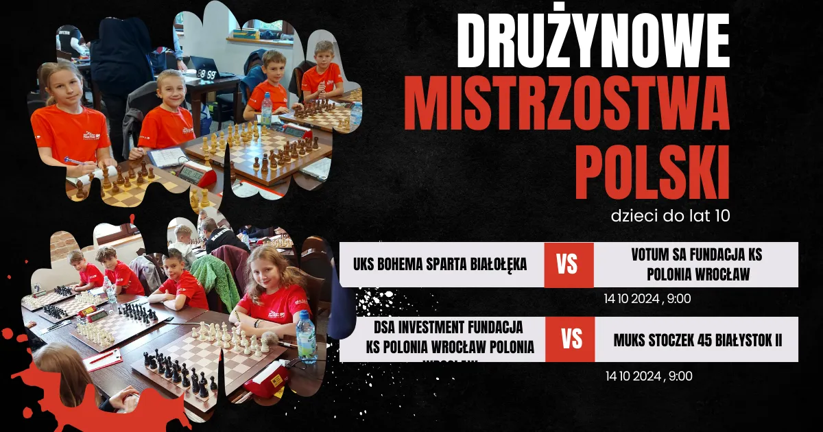 Mistrzostwa Polski do Lat 10 - nowa era w drużynowych rozgrywkach szachowych