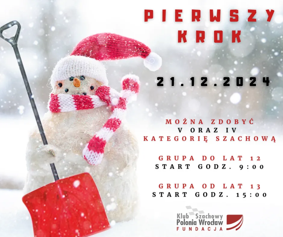 PIERWSZY KROK, 21.12.2024