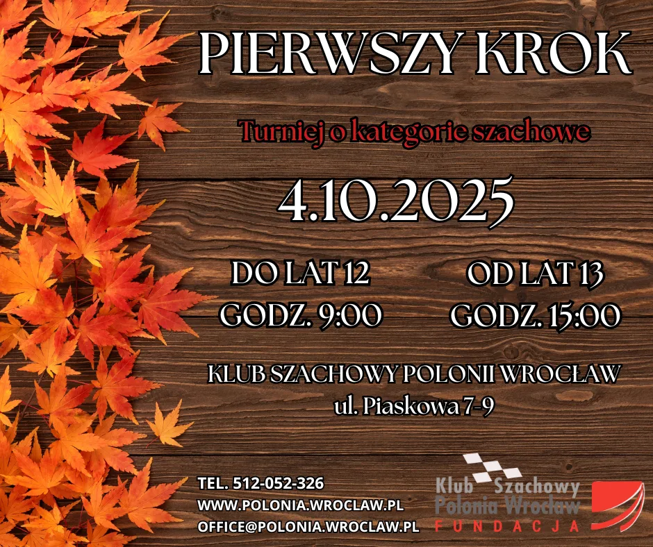 PIERWSZY KROK, 4.10.2025