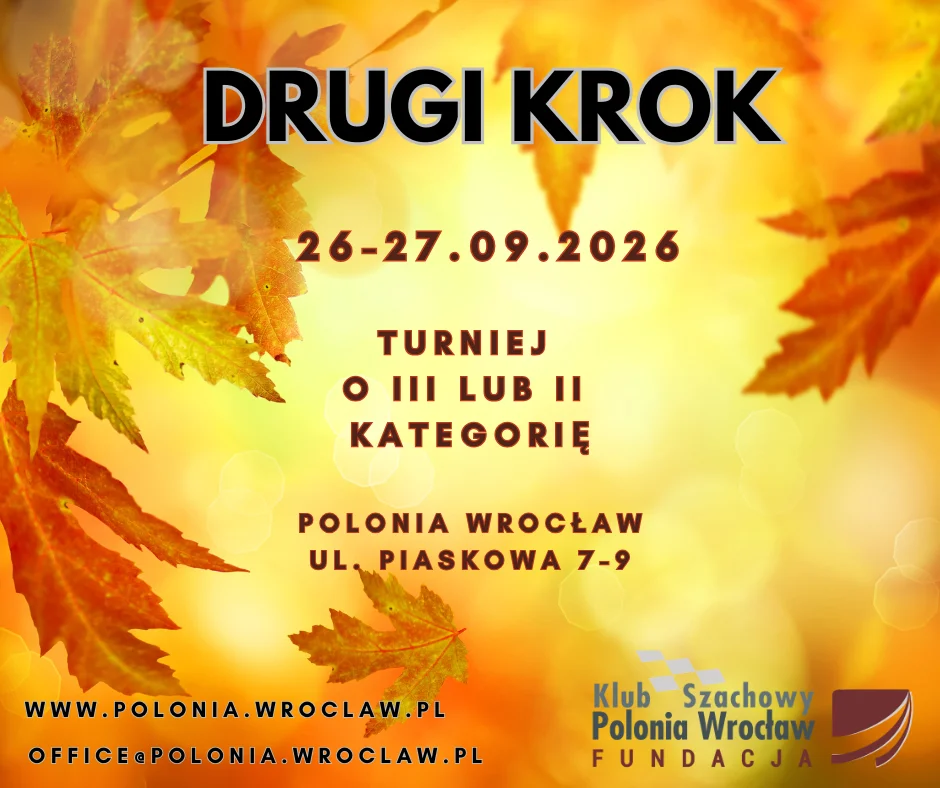 DRUGI KROK, 26-27.09.2026