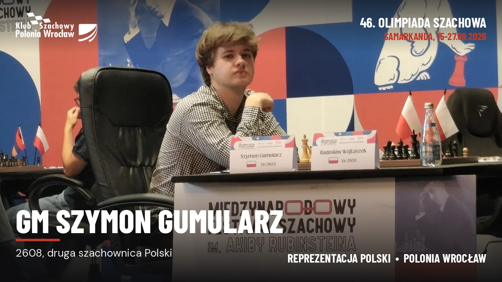 GM Szymon Gumularz, 46. Olimpiada Szachowa, Samarkanda 2026