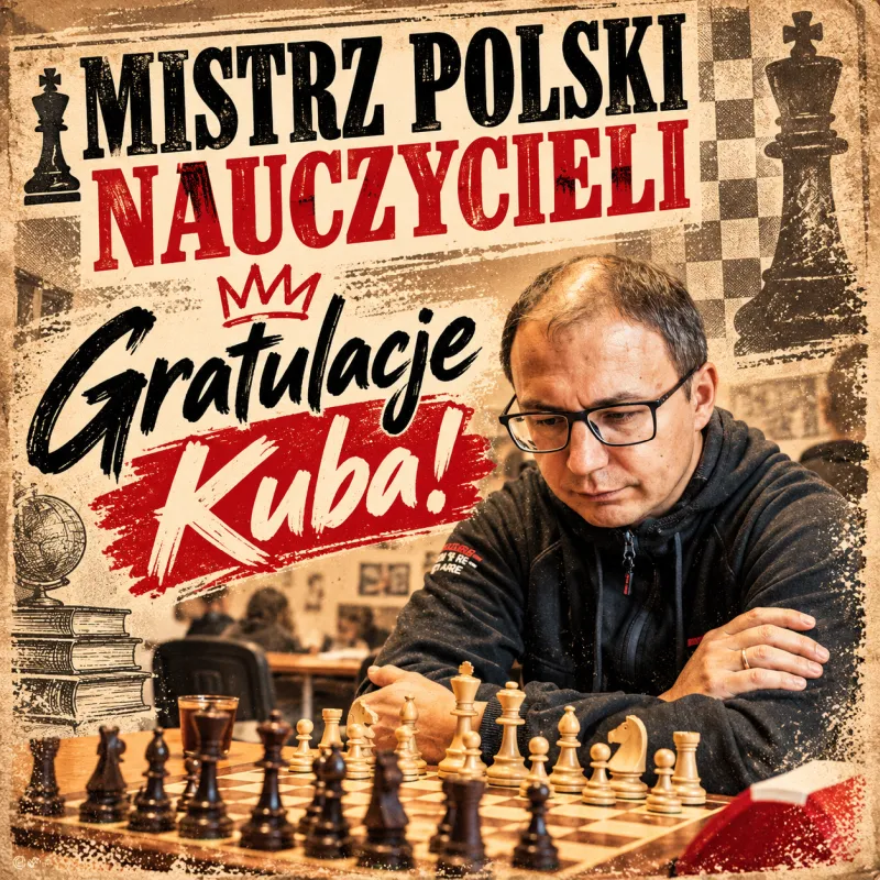 Żeberski Mistrzem Polski Nauczycieli!